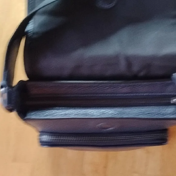 Coach Sullivan Flap Crossbody Bag Blue Leather - Picture 7 of 15